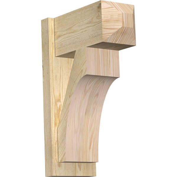 Ekena Millwork Westlake Craftsman Rough Sawn Outlooker, Douglas Fir, 8"W x 16"D x 24"H OUT08X16X24WTL04RDF - main